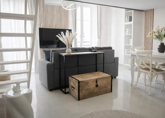 Azur Carre D'or Duplex 6 Pers 2 Min De La Nice